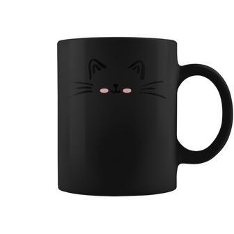 Cute Cat Kitty Face Kitten Whisker Coffee Mug - Monsterry CA