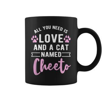 Cute Cat Named Quote Cheeto Cats Owner Coffee Mug | Crazezy AU