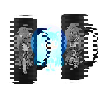 Cute Chibi Style Kawaii Anime Girl Aquachan Coffee Mug - Seseable