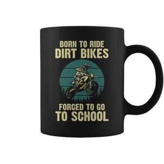 Cute Dirt Bike Art For Motorcycle Dirtbike Racing Coffee Mug | Mazezy