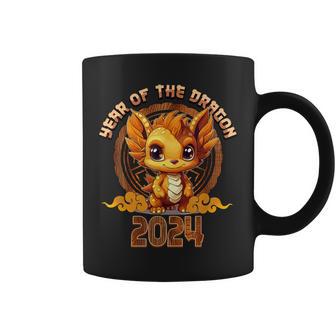 Cute Dragon For New Year 2024 Year Of The Dragon Coffee Mug - Monsterry DE