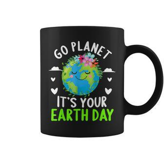 Cute Earth Day Go Planet It's Your Earth Day Earth Day Coffee Mug | Mazezy DE