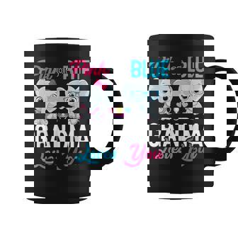 Cute Elephant Keeper Of The Gender Grandma Loves You Reveal Coffee Mug - Thegiftio UK