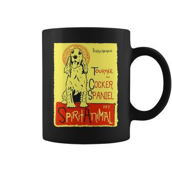 Cute English Cocker Spaniel Dog Art Cocker Spaniel Coffee Mug | Mazezy