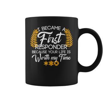 Cute First Responder Quote Coffee Mug - Monsterry DE