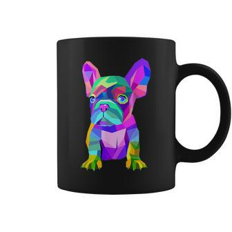 Cute French Bulldog Colored Dog Breed Coffee Mug | Crazezy DE