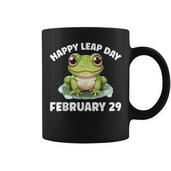 Cute Frog February 29Th Leap Day 2024 Coffee Mug - Monsterry DE
