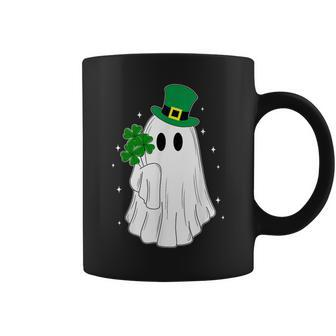 Cute Ghost Lucky St Patrick's Day Costume Boujee Boo-Jee Coffee Mug - Seseable