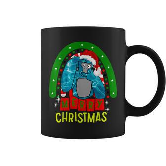 Cute Gorilla Monke Tag Vr Gamer Holidays Christmas Day Coffee Mug - Thegiftio UK