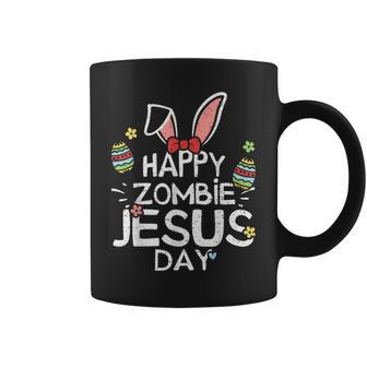 Cute Happy Zombie Jesus Day Easter Bunny For Women Coffee Mug - Seseable