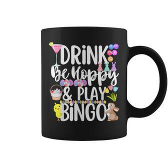 Cute Hoppy Easter Bingo Drinking Group Matching Coffee Mug | Mazezy