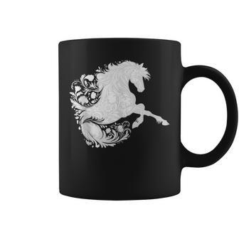 Cute Horse Day Horse Racing Fascinator Hat Sin Mangas Taza de café - Regaloses
