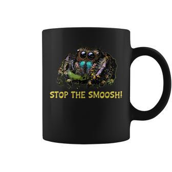 Cute Jumping Spider Stop The Smoosh Fuzzy Pet Spooder Coffee Mug - Thegiftio UK