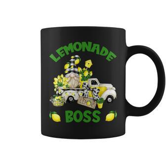 Cute Lemon Gnome Truck For Summer & Kids Lemonade Boss Coffee Mug | Crazezy UK