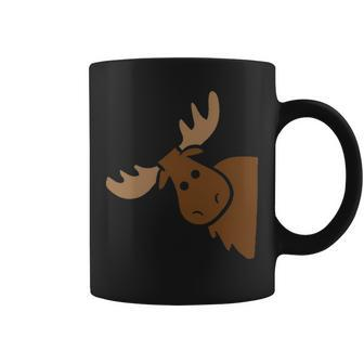 Cute Moose Elk Deer Alaska Moose Coffee Mug | Mazezy