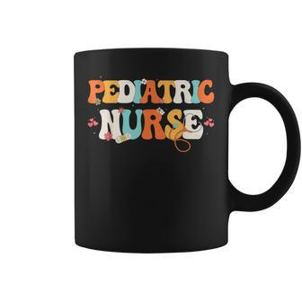 Cute Pediatric Nurse Apparel For Peds Nurse Pediatric Nurse Coffee Mug - Thegiftio UK
