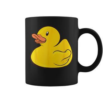 Cute Rubber Duckie Duck Rubber Duck Coffee Mug - Monsterry