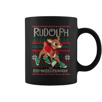 Cute Rudolph The Red Nosed Reindeer Christmas Special Xmas Coffee Mug - Thegiftio UK