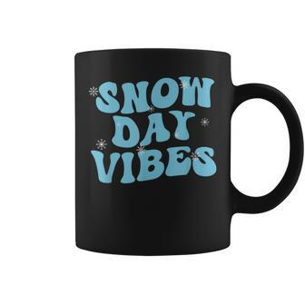 Cute Snow Day Vibes Snow Day Supporter Snow Lover Coffee Mug - Seseable