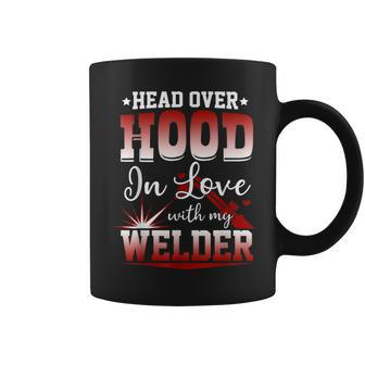 Cute Welding Sayings For Welder Wife Or Girlfriend Coffee Mug - Monsterry DE