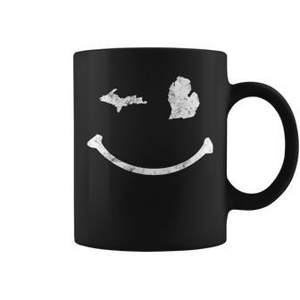 Cute Winking Michigan T Mi Native Michigander Coffee Mug - Monsterry AU