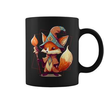 Cute Wizard Fox Fantasy Jeu De Rôle Tasse - Cadeauxyz