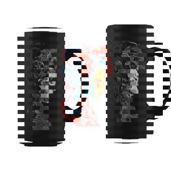 Cyberpunk Esthétique Samouraï Geisha Fille Masque Japonais Tasse - Cadeauxyz