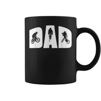 Cycling Dad For Mountain Biker Road Bike Bmx Biking Fan Coffee Mug - Monsterry UK