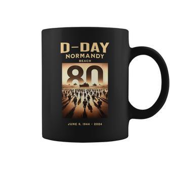 D-Day 80Th Anniversary Normandy Beach Landing Commemorative Coffee Mug - Monsterry CA