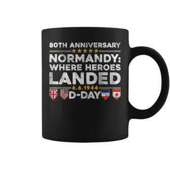 D-Day 80Th Anniversary Normandy Where Heroes Landed Outfit Coffee Mug - Monsterry AU