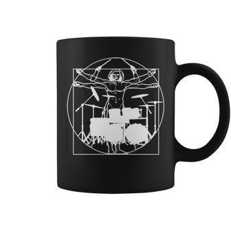 Da Vinci Drum Coffee Mug | Mazezy