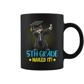 Dabbing 5Th Grade Nailed It Boys 5Th Grade Graduation Coffee Mug - Monsterry AU