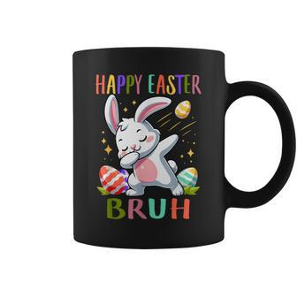 Dabbing Bunny Easter Bruh Boy Girl Kid Coffee Mug - Seseable