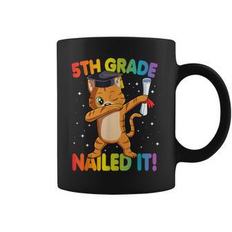 Dabbing Cat 5Th Grade Graduation Class 2020 Boys Girls Coffee Mug - Monsterry DE