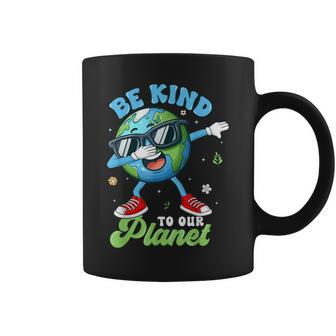 Dabbing Earth Be Kind To Our Planet Happy Earth Day 2024 Coffee Mug - Seseable