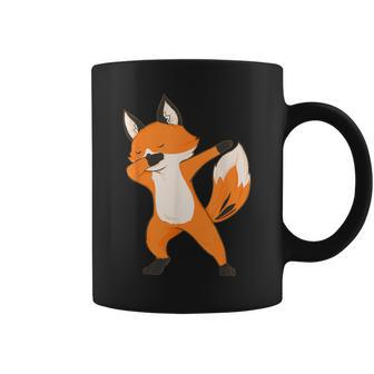 Dabbing Fox Wildlife Animal Lover Zookeeper Coffee Mug - Monsterry