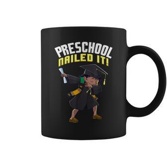 Dabbing Graduation Class Of 2024 Girl Preschool Nailed It Coffee Mug - Monsterry CA