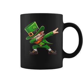 Dabbing Leprechaun St Patrick's Day Irish Dab Dance Coffee Mug - Monsterry