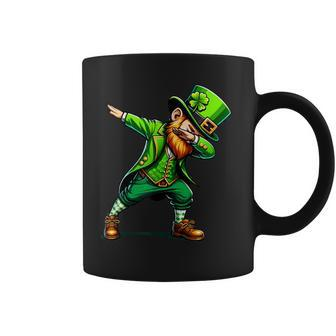 Dabbing Leprechaun St Patrick's Day Irish Coffee Mug - Seseable
