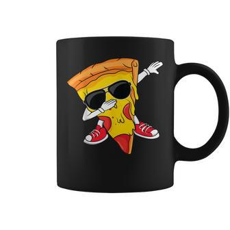 Dabbing Pizza Slice Dance Pizza Toddler Boy Dancing Pizza Coffee Mug | Crazezy CA