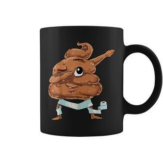 Dabbing Poop T Poo Costumes Coffee Mug - Seseable