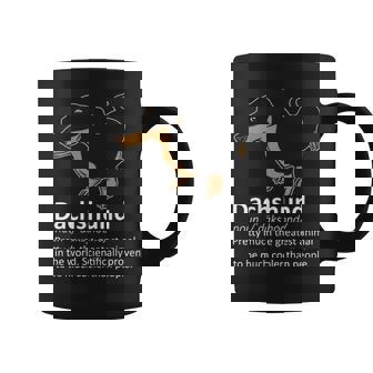 Dachshund Definition Wiener Dog Lover And Owner Coffee Mug | Mazezy