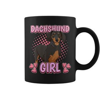 Dachshund Girl Quote Sausage Dog Dachshunds Coffee Mug - Thegiftio UK