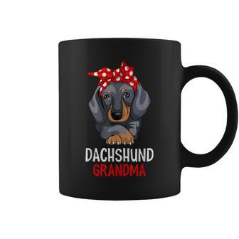 Dachshund Grandma Weenie Dog Lover Weiner Dog Coffee Mug - Thegiftio UK