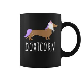Dachshund Unicorn Doxicorn Doxie Dog Coffee Mug - Monsterry