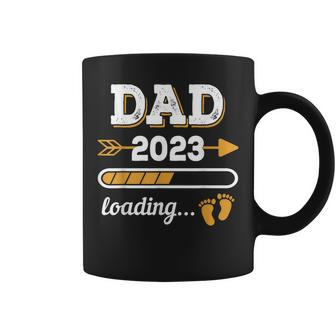 Dad 2023 Loading Father Dad-To-Be Pregnancy Announcement Coffee Mug - Monsterry UK