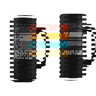 Dad Awesome Like My Daughters Fathers Day Coffee Mug - Thegiftio