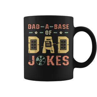 Dad A Base Of Dad Joke Best Daddy Ever Fathers Day Coffee Mug - Monsterry UK