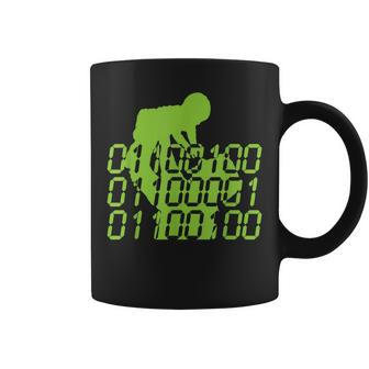 Dad In Binary Code Father's Day Coffee Mug - Monsterry UK