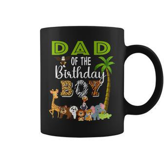 Dad Of The Birthday Boy Wild Zoo Theme Safari Party Coffee Mug - Thegiftio UK